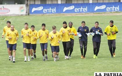 Los jugadores de The Strongest retornaron a los entrenamientos 