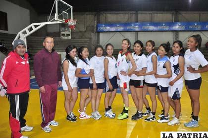 Integrantes de la selección de Oruro