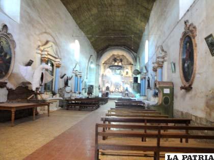 Interior del templo de San Agustín