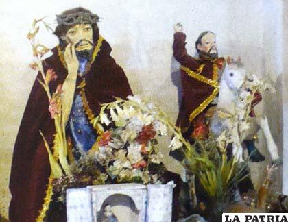 El Señor de la Paciencia y Santiago Apóstol venerados por la población de Mejillones