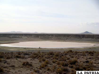 El cráter de Jayu Qota tiene una profundidad de 20 metros