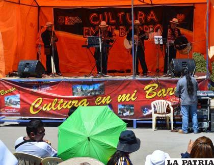 Los Taquipayas en “Cultura en mi Barrio”