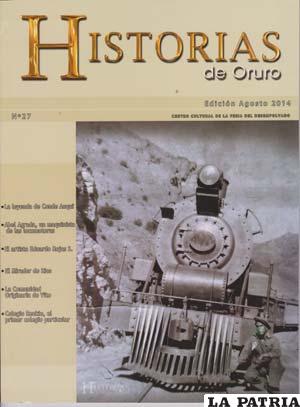 Tapa de la revista Nº 27 Historias de Oruro