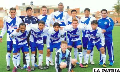 El equipo de Escara que participará en la Copa Bolivia