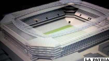 La maqueta del nuevo estadio de San Lorenzo