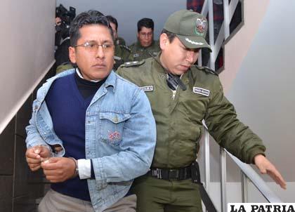 Detención preventiva del sargento Pedro Ticona