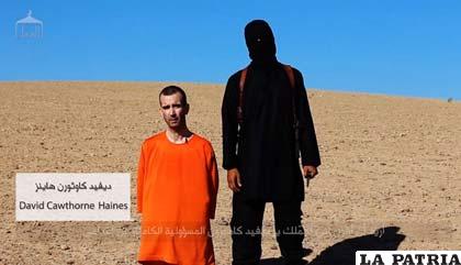 El Estado Islámico decapitó al británico David Haines