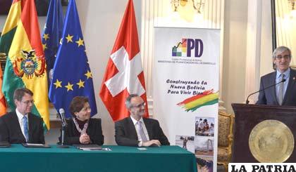Se firmó convenio entre Bolivia y la Unión Europea para ejecución de proyectos