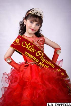 Brytani Mamani (Miss Chiquitita Oruro 2014 de la 2ª categoría)