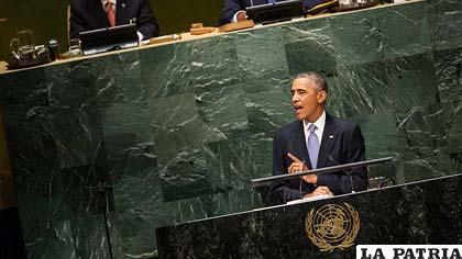 Obama insta al mundo a derrotar al terrorismo