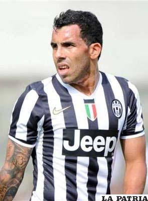 Tévez pasa por un buen momento en Italia