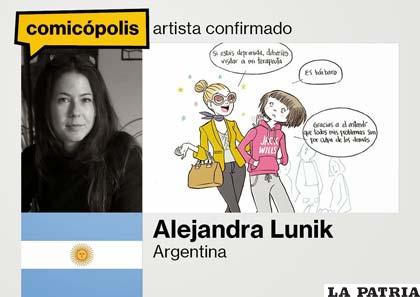 Un comicópolis de Alejandra Lunik