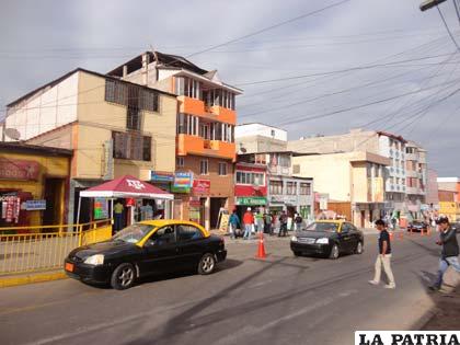 Esmeralda, barrio frecuentado por migrantes bolivianos