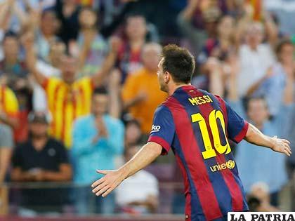 Messi alcanzó sus 400 goles como profesional