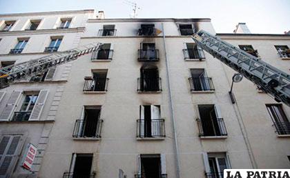 Incendio en un edificio de Paris provoca 8 muertos /eldia.com.do