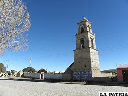 Templo del municipio de Soracachi