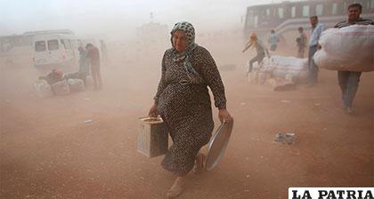 Tormenta de arena en Siria provocó la muerte de tres personas /DIARIO26.COM