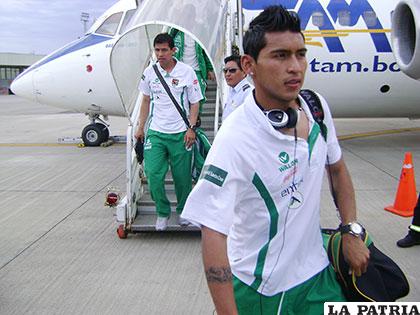 Álvarez y Cardozo, jugadores de la selección