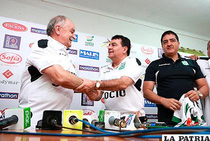 Azkargorta fue presentado como el nuevo D.T. de Oriente Petrolero /APG