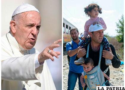 Papa Francisco pide a comunidades religiosas acoger a refugiados /diariocorreo.pe