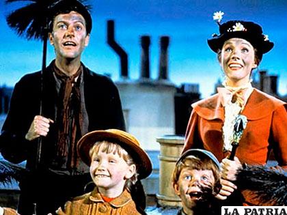 Imagen de los protagonistas de Mary Poppins /elcinedeloqueyotediga.net