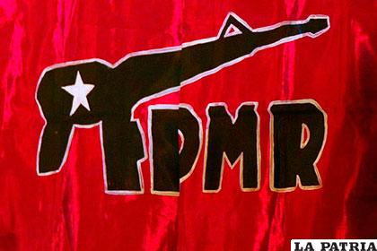 La bandera del FPMR /emol.com