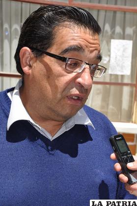 José Peñaranda, gerente de la Cámara de Industrias de Oruro