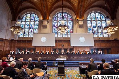 Integrantes de la Corte nternacional de La Haya /ABI