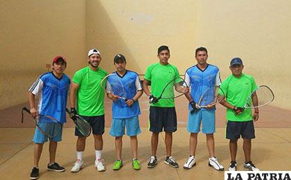 Los orureños en la categoría Open 