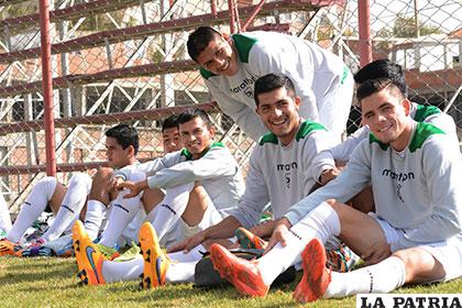 Jugadores que participaron el primer micro-ciclo /APG