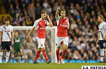 Doblete del francés Flamini para la victoria de Arsenal /univision.com