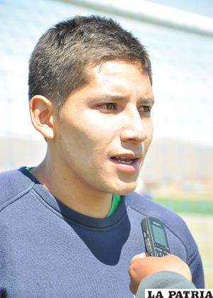 Mario Parrado, jugador de San José