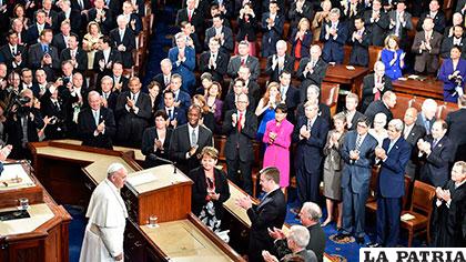 El Papa Francisco en el parlamento de Estados Unidos /lanacion.com.ar