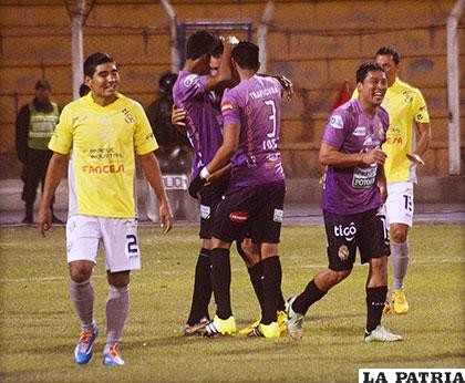 Erwin Junior Sánchez anotó el gol de la victoria de los realistas /APG