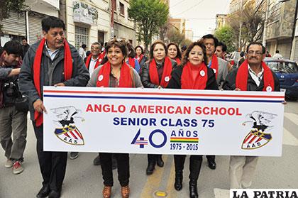 Hace 40 años se graduaron del Anglo Americano