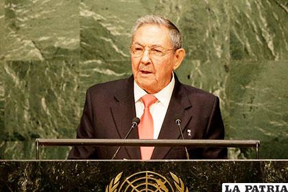 Raúl Castro en la asamblea de la ONU /lavanguardia.com