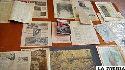 Exposición de documentos históricos de la Guerra del Chaco