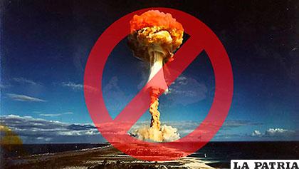 Piden que se deje de hacer ensayos nucleares y proteger a la humanidad
