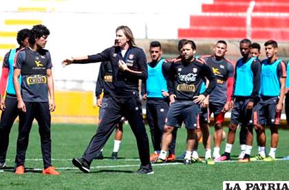 Los peruanos, de la mano de Gareca, se alistaron en Cusco /elcomercio.pe