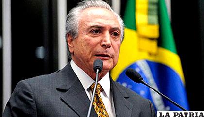 Michel Temer, nuevo presidente de Brasil /lr21.com.uy