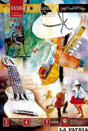 Afiche del Festival Nacional del Charango Aiquile 2016 /Sociedad Boliviana del Charango