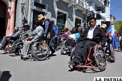 Personas con discapacidad piden unión de sus federaciones