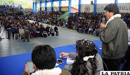 Las iniciativas del ampliado deben ser 