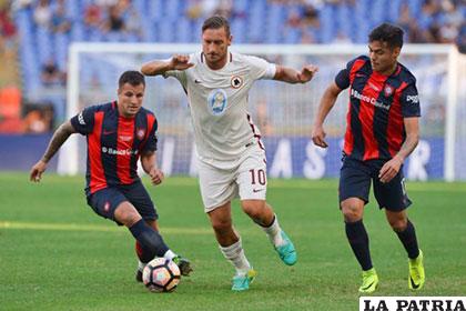 La acción del partido benéfico que se jugó en Roma /diariojornada.com