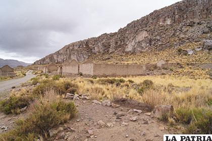 Antiguo tambo en Pazña