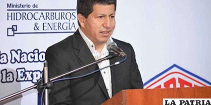 Ministro de Hidrocarburos y energía, Luis Alberto Sánchez /elchacoinforma.com