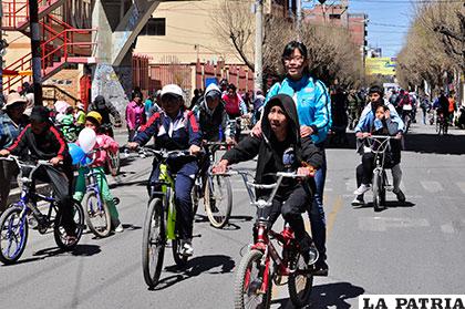 Las bicicletas fueron el principal medio de circulación