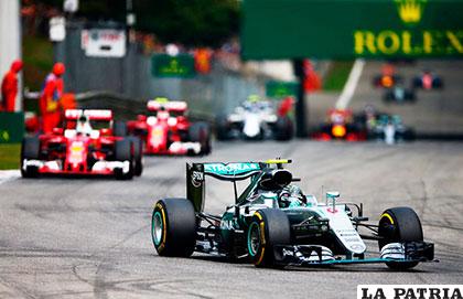 Nico Rosberg, en plena competencia /as.com