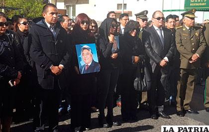 Familiares piden respeto a la imagen y memoria de la ex autoridad /ANF