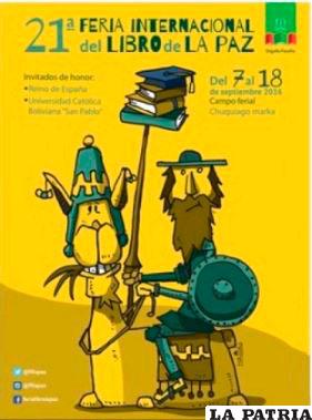 Arte de la Feria del Libro de La Paz 2016 /FIL La Paz
